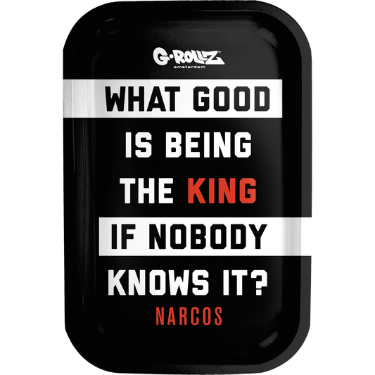 Narcos Tin Tray "King"