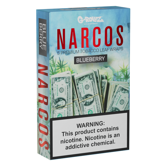 Narcos Leaf Wraps - Blueberry